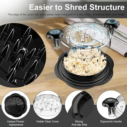 | Last Day 70% OFF💖| Purrpaad® Mealshred Chicken Shredder Pro🔥 - Shred your chicken and meat in seconds!🍗✨
