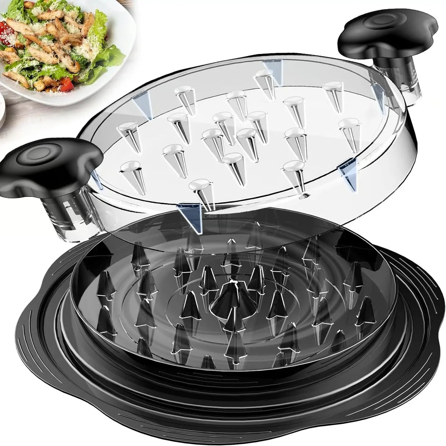 | Last Day 70% OFF💖| Purrpaad® Mealshred Chicken Shredder Pro🔥 - Shred your chicken and meat in seconds!🍗✨