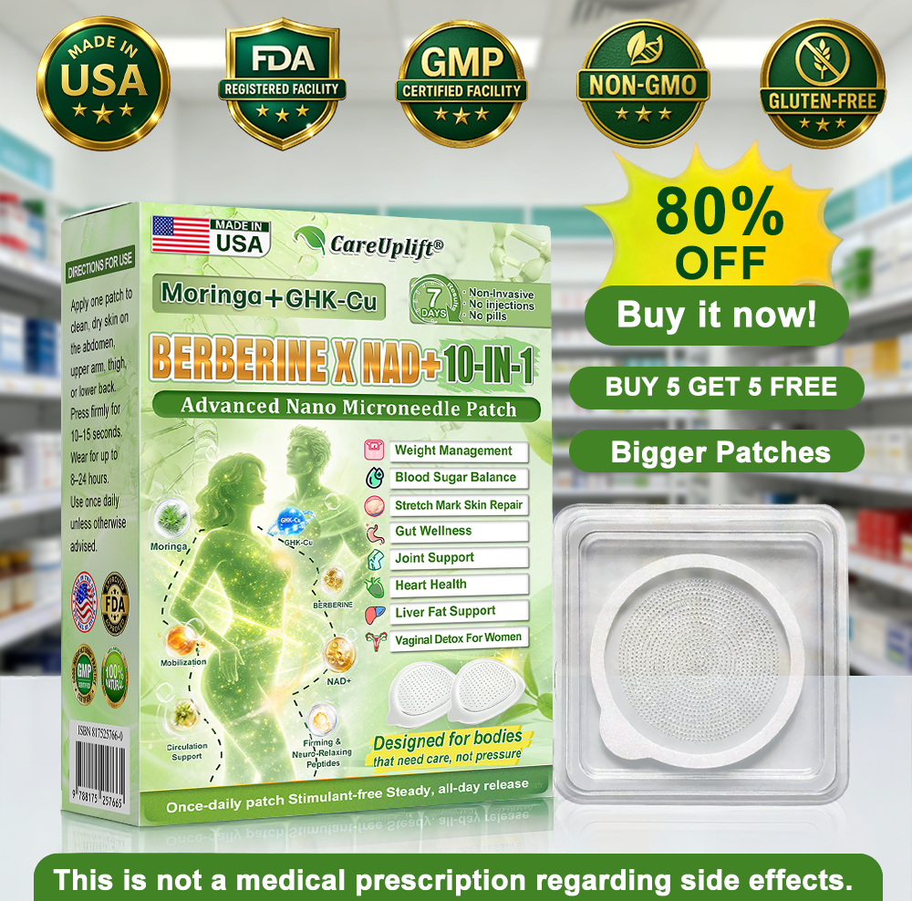 𝑶𝒇𝒇𝒊𝒄𝒊𝒂𝒍 𝑺𝒕𝒐𝒓𝒆  |🍀🍀𝐂𝐚𝐫𝐞𝐔𝐩𝐥𝐢𝐟𝐭® 𝑴𝒆𝒕𝒂𝒃𝒐𝒍𝒊𝒄 𝑵𝒂𝒏𝒐 𝑴𝒊𝒄𝒓𝒐𝒏𝒆𝒆𝒅𝒍𝒆 𝑷𝒂𝒕𝒄𝒉🇺🇸(𝐉𝐮𝐬𝐭 𝐨𝐧𝐜𝐞 𝐚 𝐝𝐚𝐲, 𝐯𝐢𝐬𝐢𝐛𝐥𝐞 𝐜𝐡𝐚𝐧𝐠𝐞𝐬 𝐢𝐧 𝟕 𝐝𝐚𝐲𝐬）𝘽𝙚𝙧𝙗𝙚𝙧𝙞𝙣𝙚 + 𝙈𝙤𝙧𝙞𝙣𝙜𝙖 𝙁𝙤𝙧𝙢𝙪𝙡𝙖 ✅ 𝐅𝐨𝐫 𝐨𝐛𝐞𝐬𝐢𝐭𝐲, 𝗟𝗼𝗼𝘀𝗲 𝘀𝗸𝗶𝗻,𝐝𝐢𝐚𝐛𝐞𝐭𝐞𝐬, 𝐬𝐥𝐞𝐞𝐩 𝐚𝐩𝐧𝐞𝐚, 𝐣𝐨𝐢𝐧𝐭 𝐢𝐬𝐬𝐮𝐞𝐬, 𝐚𝐧𝐝 𝐦𝐨𝐫𝐞💯