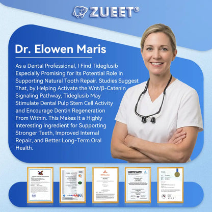 |🇺🇸 𝐎𝐟𝐟𝐢𝐜𝐢𝐚𝐥 𝐔𝐒 𝐒𝐭𝐨𝐫𝐞 | 𝐙𝐔𝐄𝐄𝐓® 🦷 Tideglusib Fast‑Dissolving Tooth & Gum Repair Oral Strips ✨ (Supports tooth repair and helps relieve gum discomfort and other common oral concerns)