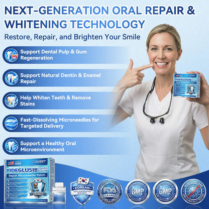 |🇺🇸 𝐎𝐟𝐟𝐢𝐜𝐢𝐚𝐥 𝐔𝐒 𝐒𝐭𝐨𝐫𝐞 | 𝐙𝐔𝐄𝐄𝐓® 🦷 Tideglusib Fast‑Dissolving Tooth & Gum Repair Oral Strips ✨ (Supports tooth repair and helps relieve gum discomfort and other common oral concerns)